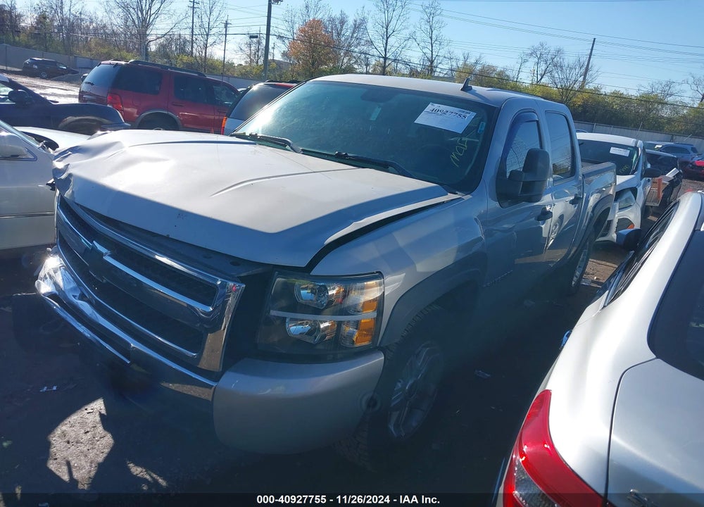 2009 CHEVROLET SILVERADO 1500 LT VIN: 2GCEK23MX91112848