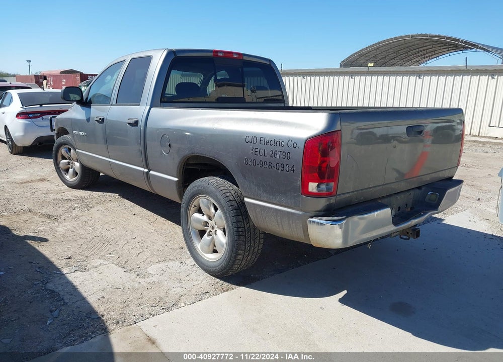 2005 DODGE RAM 1500 SLT/LARAMIE VIN: 1D7HA18N05J565023