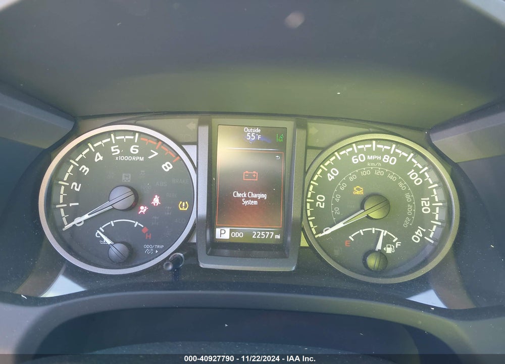 2022 TOYOTA TACOMA TRD OFF ROAD VIN: 3TMCZ5AN7NM523062