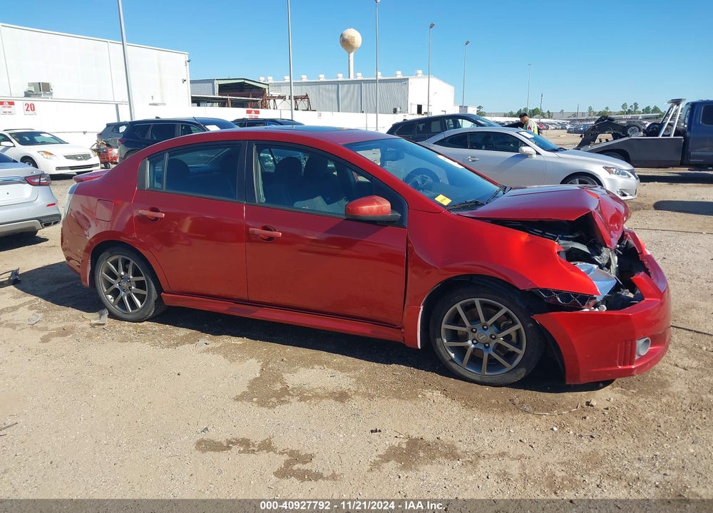 2011 NISSAN SENTRA SE-R SPEC V VIN: 3N1CB6AP2BL606219