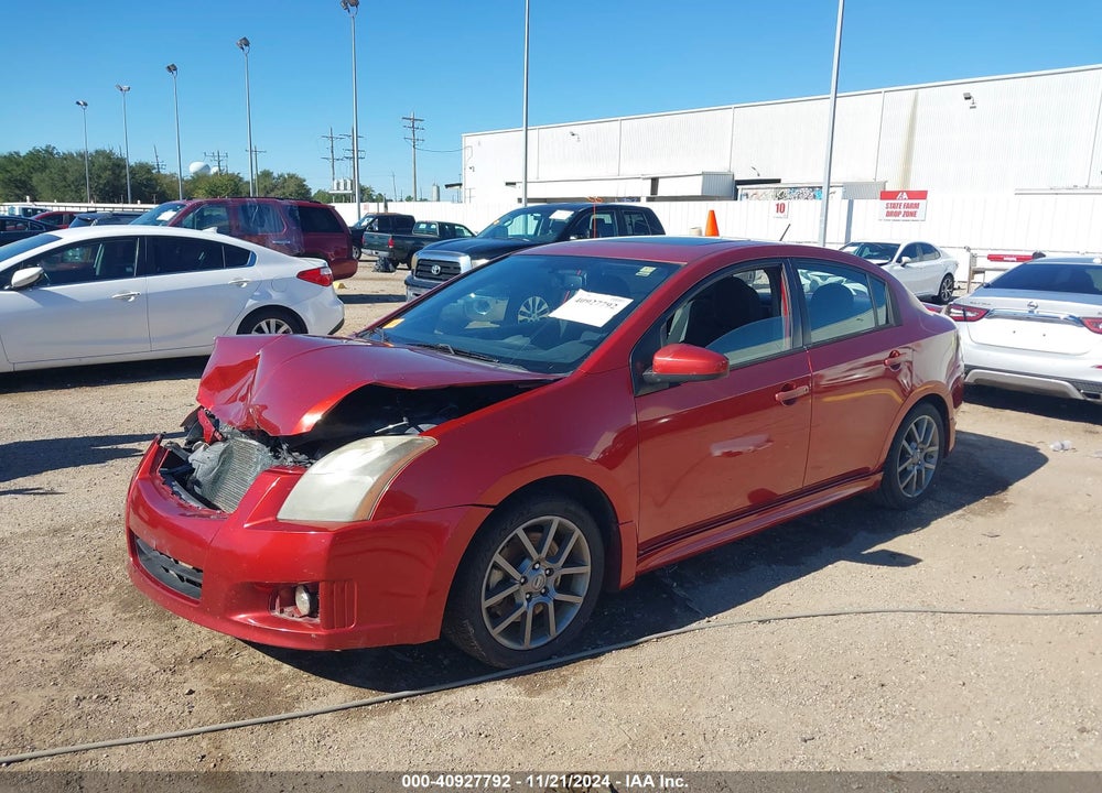 2011 NISSAN SENTRA SE-R SPEC V VIN: 3N1CB6AP2BL606219