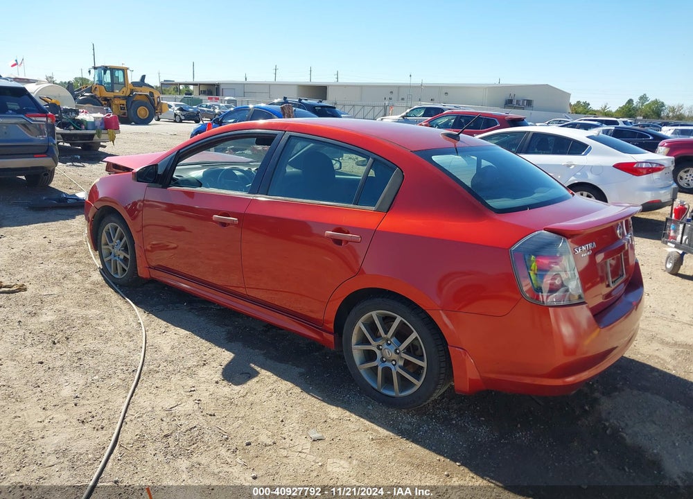 2011 NISSAN SENTRA SE-R SPEC V VIN: 3N1CB6AP2BL606219