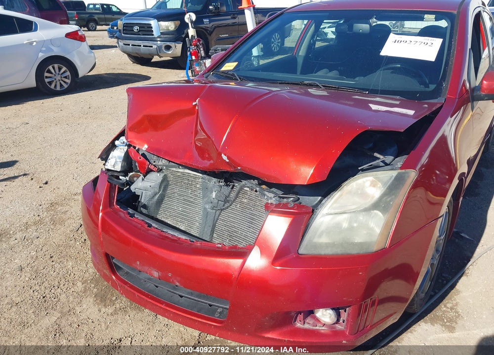 2011 NISSAN SENTRA SE-R SPEC V VIN: 3N1CB6AP2BL606219