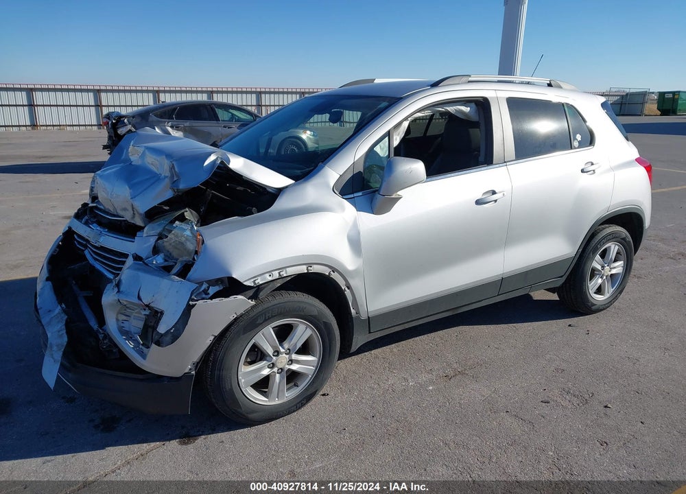 2016 CHEVROLET TRAX LT VIN: 3GNCJPSBXGL260556
