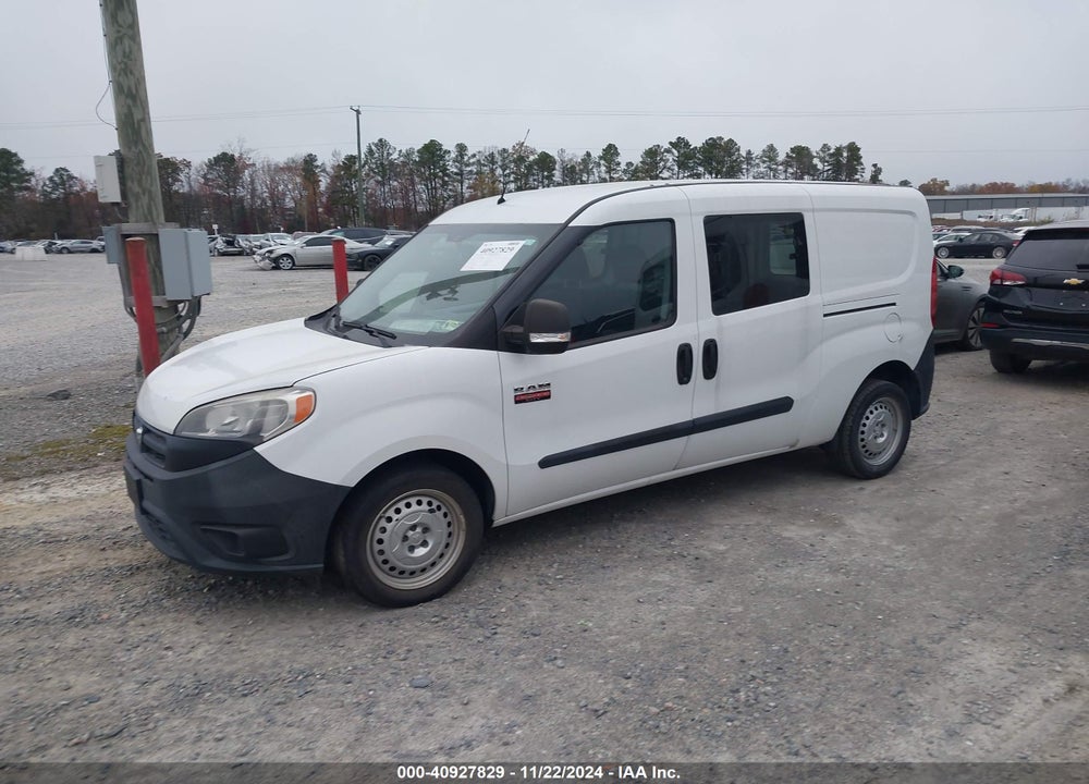 2017 RAM PROMASTER CITY TRADESMAN VIN: ZFBERFAB2H6G03724