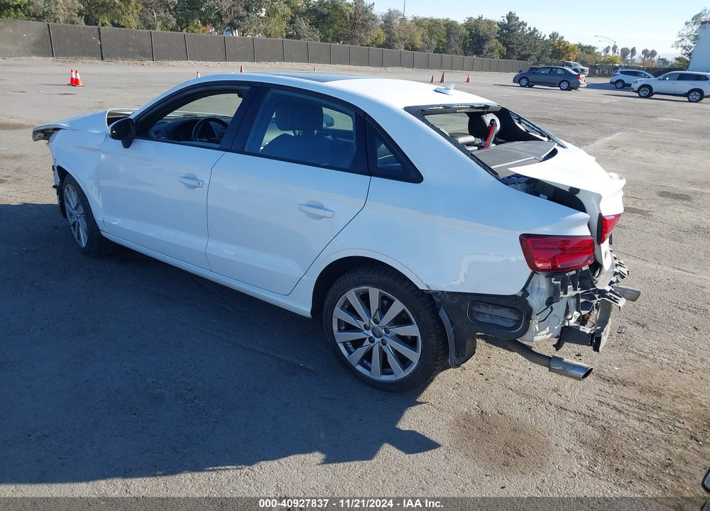 2017 AUDI A3 2.0T PREMIUM VIN: WAUB8GFF3H1025516