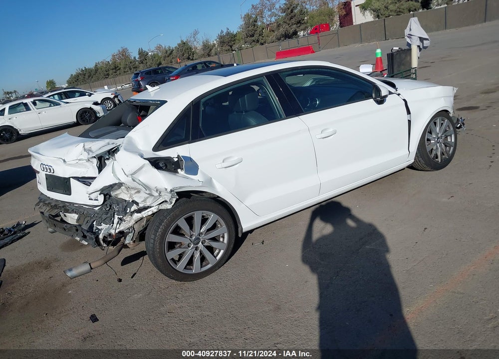 2017 AUDI A3 2.0T PREMIUM VIN: WAUB8GFF3H1025516