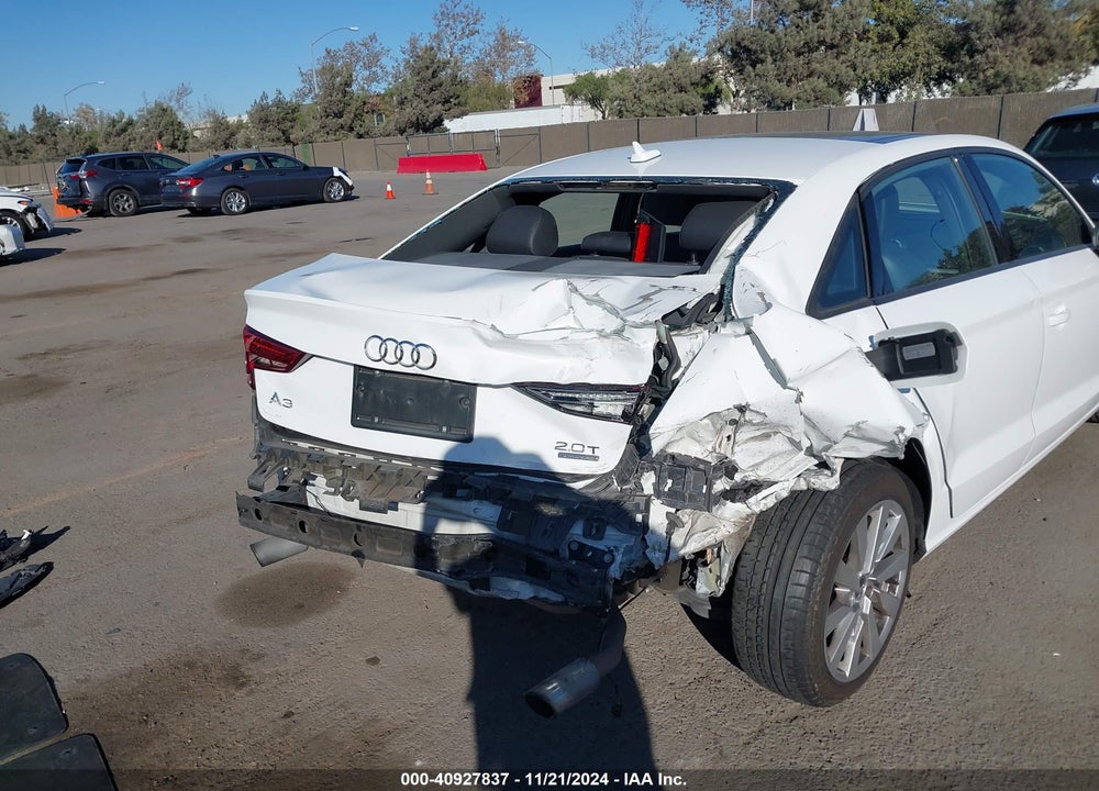 2017 AUDI A3 2.0T PREMIUM VIN: WAUB8GFF3H1025516