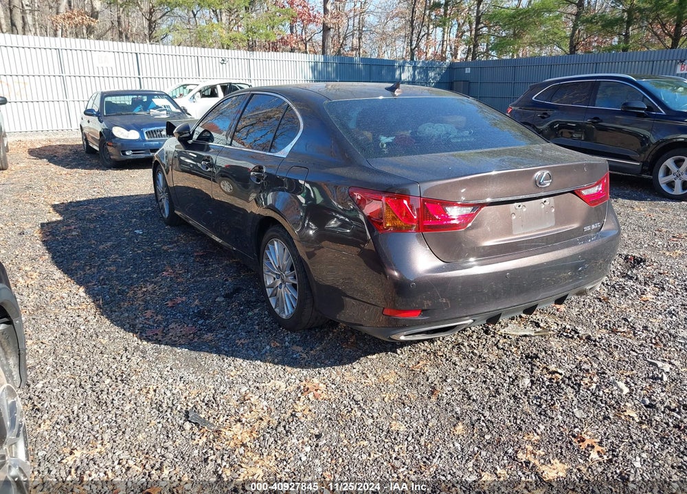 2013 LEXUS GS 350 VIN: JTHBE1BL7D5014203