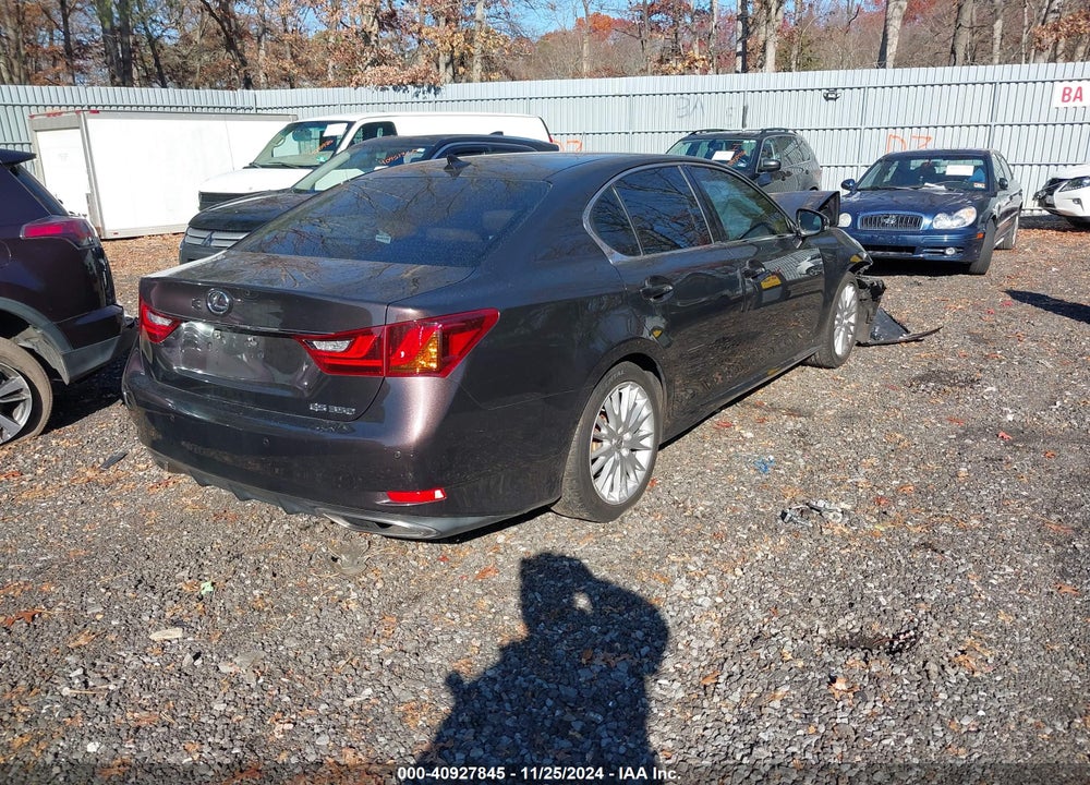 2013 LEXUS GS 350 VIN: JTHBE1BL7D5014203