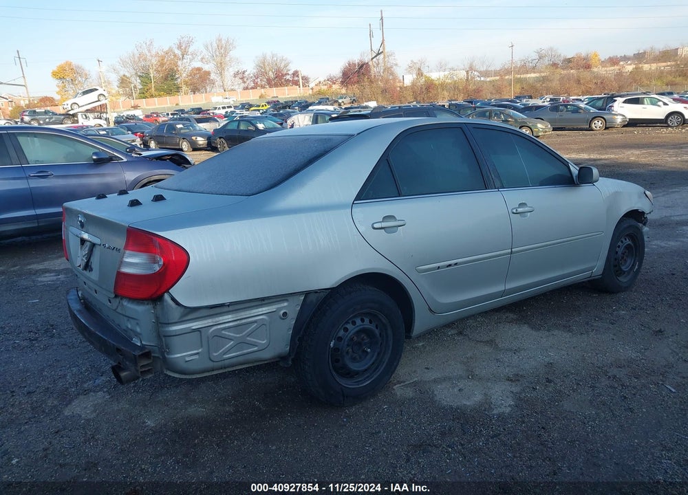 2002 TOYOTA CAMRY LE VIN: 4T1BE32K32U611447
