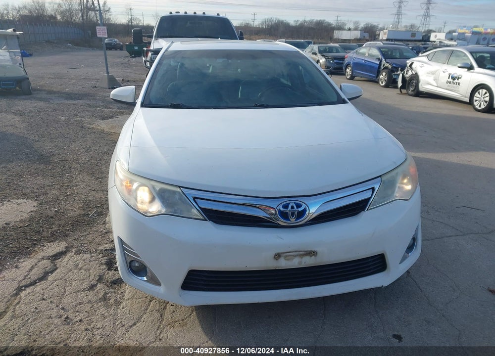 2012 TOYOTA CAMRY HYBRID XLE VIN: 4T1BD1FK8CU049211
