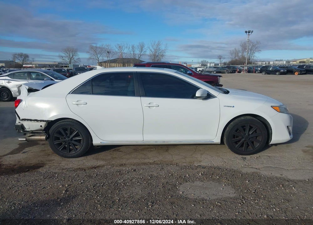 2012 TOYOTA CAMRY HYBRID XLE VIN: 4T1BD1FK8CU049211