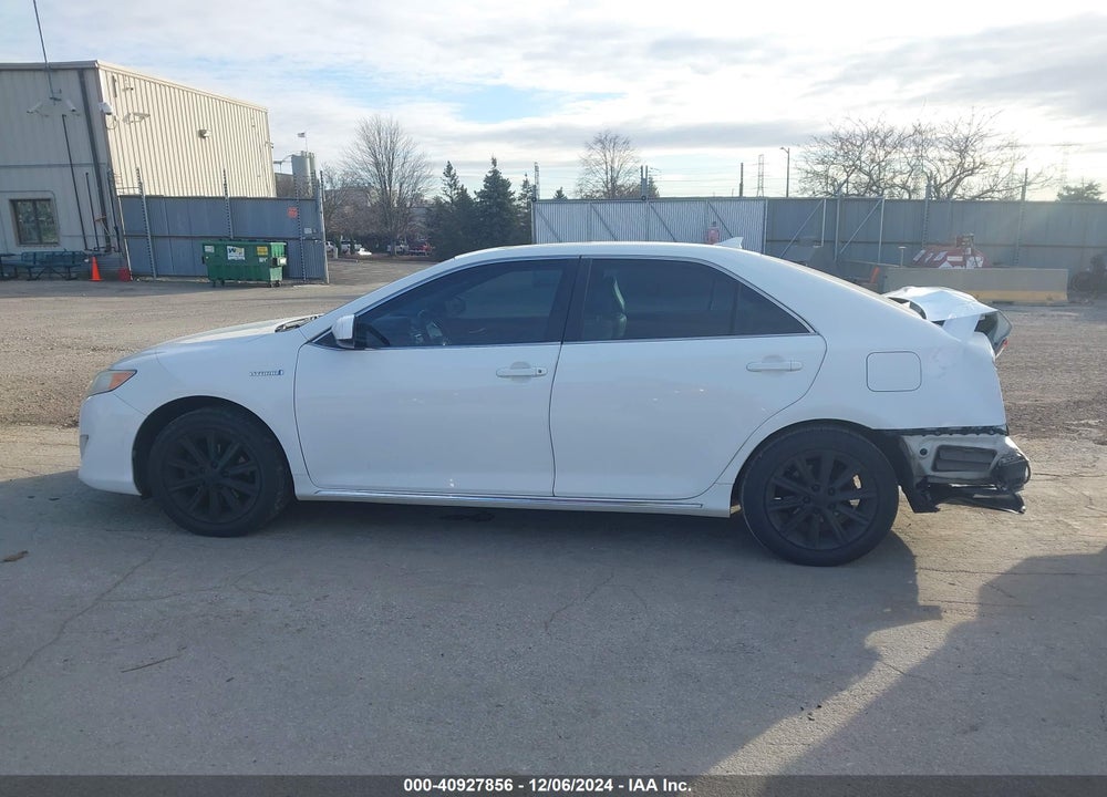 2012 TOYOTA CAMRY HYBRID XLE VIN: 4T1BD1FK8CU049211