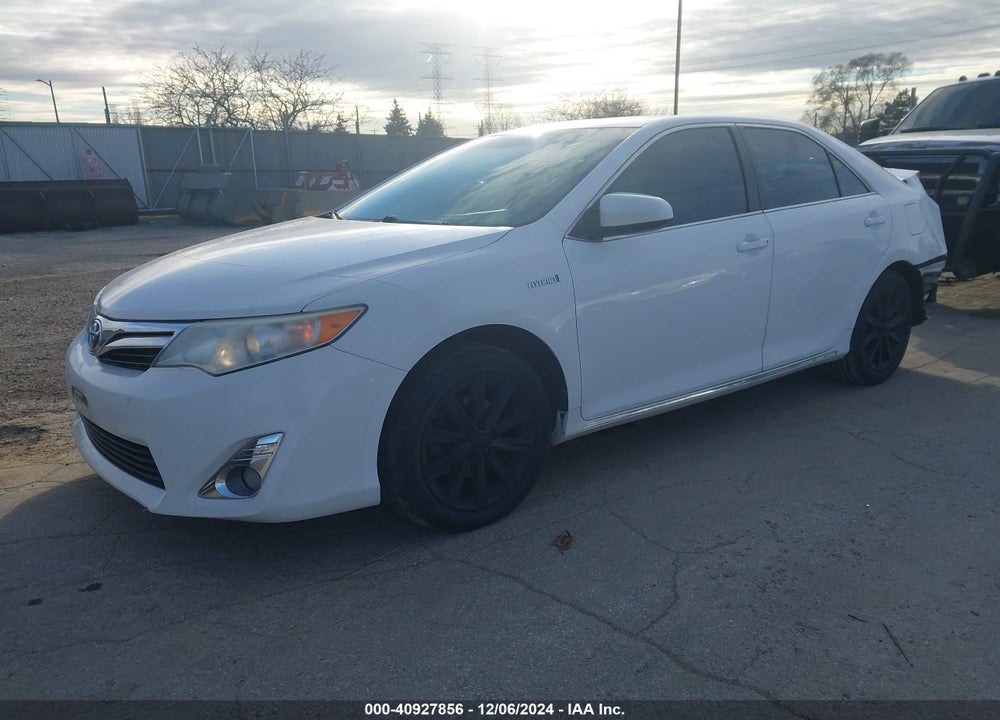 2012 TOYOTA CAMRY HYBRID XLE VIN: 4T1BD1FK8CU049211