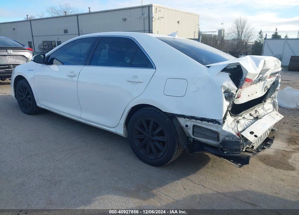 2012 TOYOTA CAMRY HYBRID XLE VIN: 4T1BD1FK8CU049211