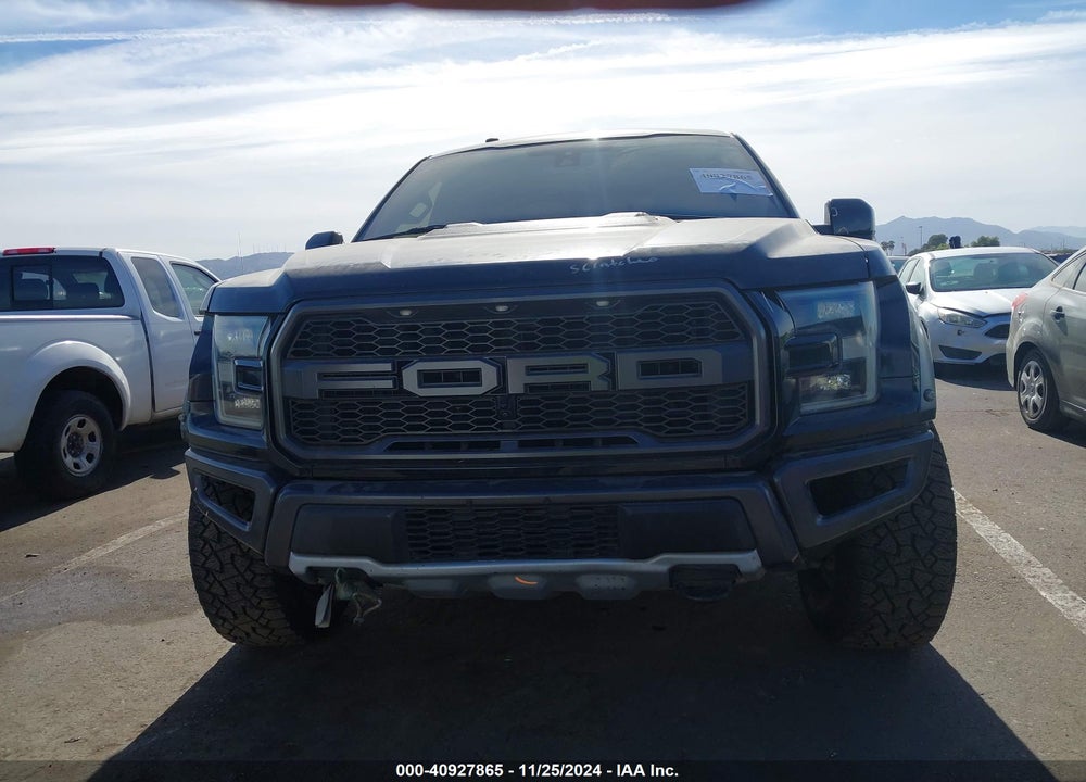 2017 FORD F-150 RAPTOR VIN: 1FTFW1RG7HFA53365