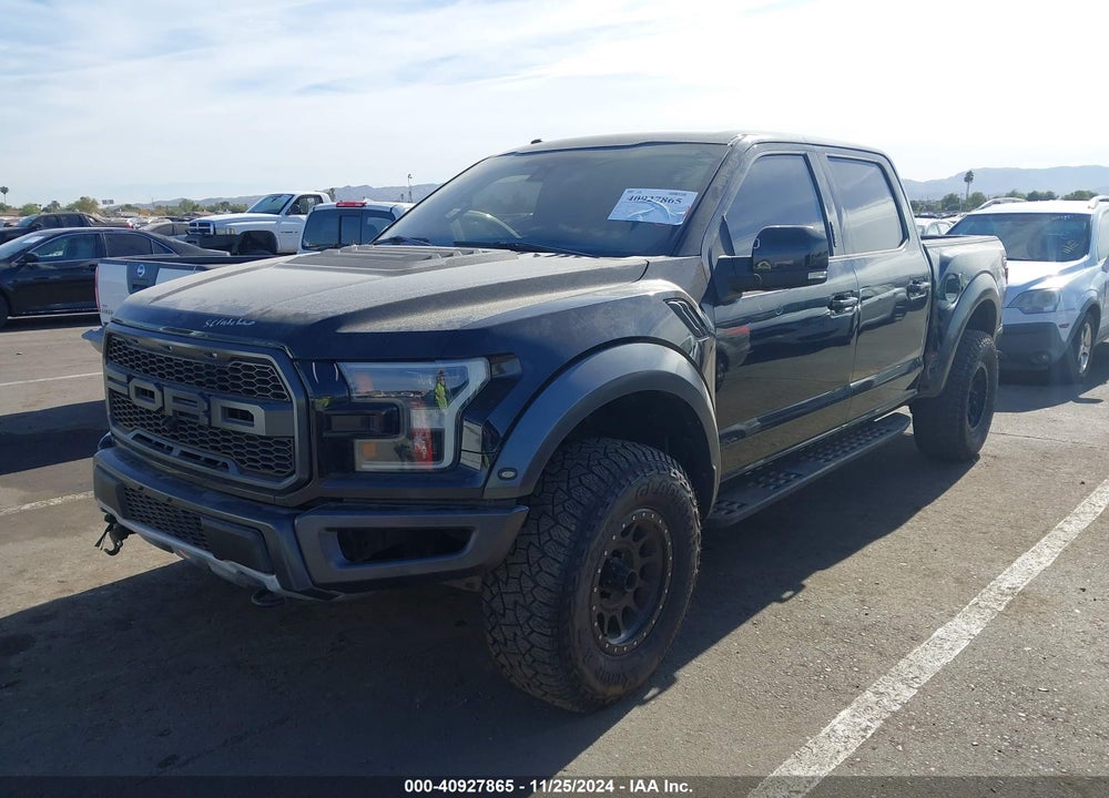 2017 FORD F-150 RAPTOR VIN: 1FTFW1RG7HFA53365