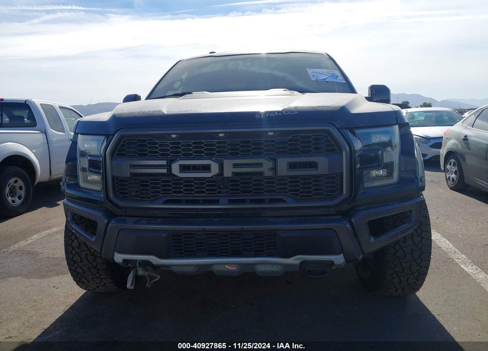 2017 FORD F-150 RAPTOR VIN: 1FTFW1RG7HFA53365