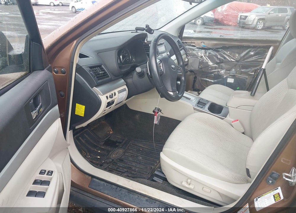 2012 SUBARU OUTBACK 2.5I PREMIUM VIN: 4S4BRBCC9C3226259