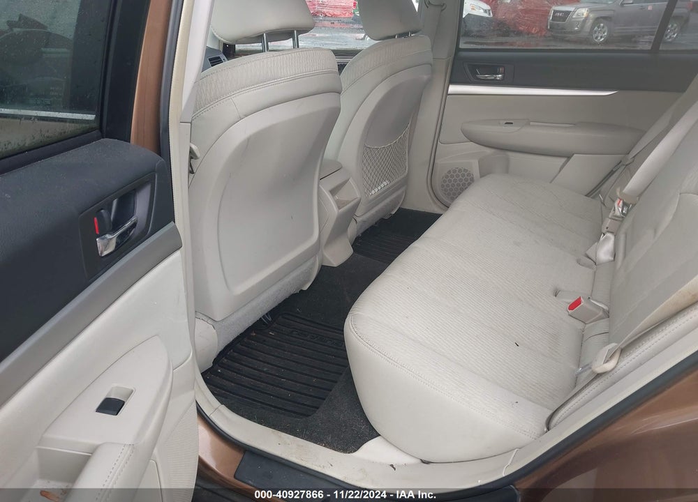 2012 SUBARU OUTBACK 2.5I PREMIUM VIN: 4S4BRBCC9C3226259