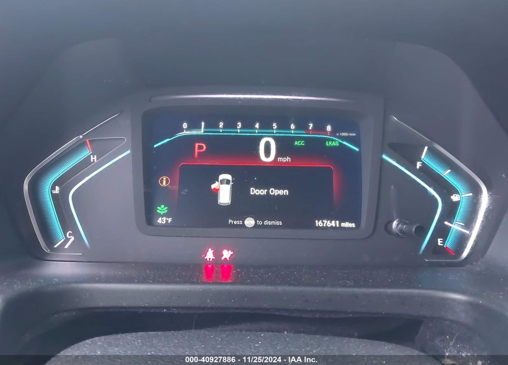 2019 HONDA ODYSSEY EX-L VIN: 5FNRL6H70KB089494