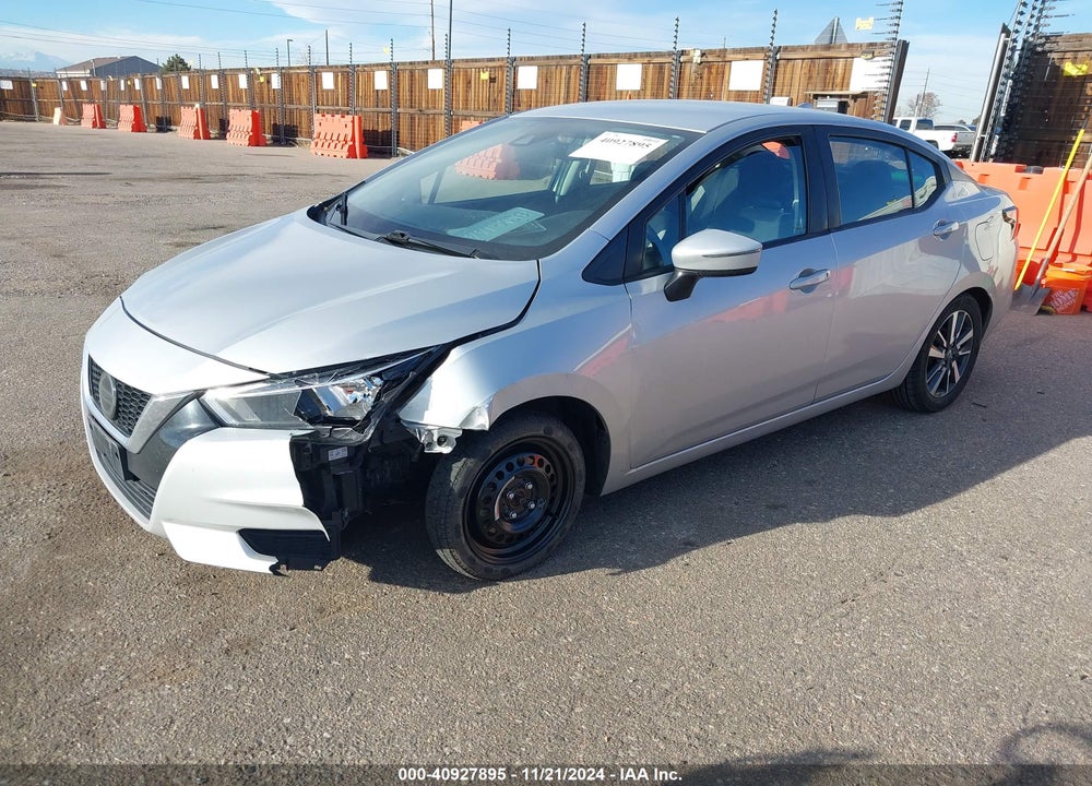 2021 NISSAN VERSA SV XTRONIC CVT VIN: 3N1CN8EVXML876541