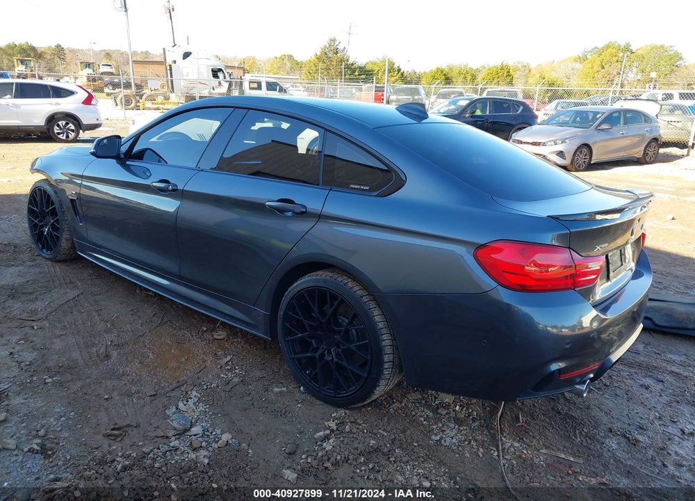2017 BMW 440I GRAN COUPE XDRIVE VIN: WBA4E5C54HG189369