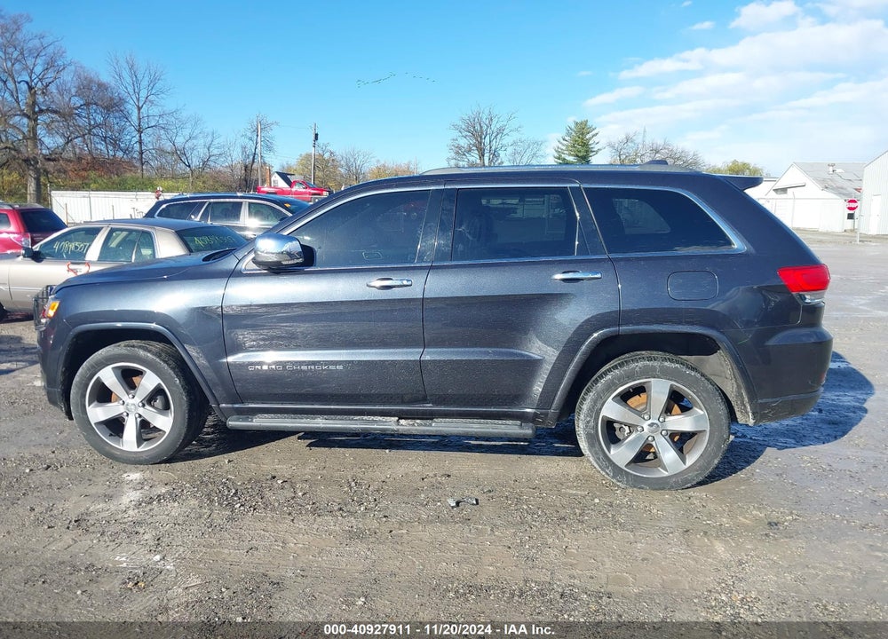 2014 JEEP GRAND CHEROKEE OVERLAND VIN: 1C4RJFCG9EC585098