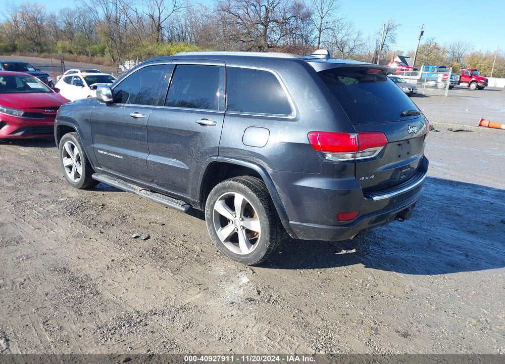 2014 JEEP GRAND CHEROKEE OVERLAND VIN: 1C4RJFCG9EC585098