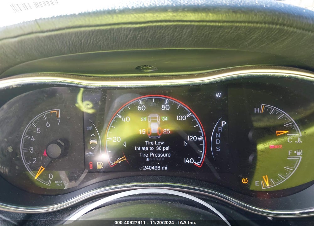 2014 JEEP GRAND CHEROKEE OVERLAND VIN: 1C4RJFCG9EC585098