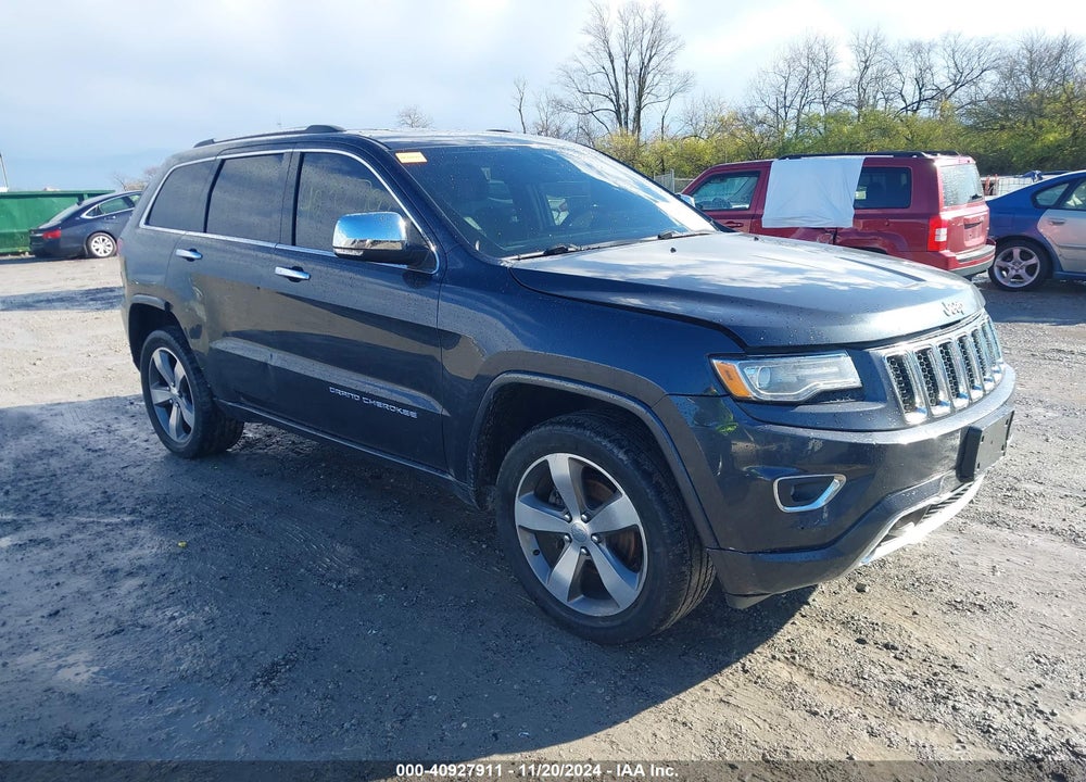 2014 JEEP GRAND CHEROKEE OVERLAND VIN: 1C4RJFCG9EC585098