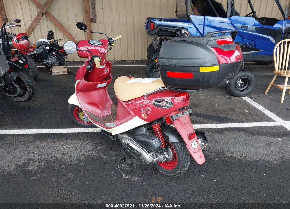 2009 GENUINE SCOOTER CO. BUDDY 150/ST TROPEZ VIN: RFVPAC60291004035