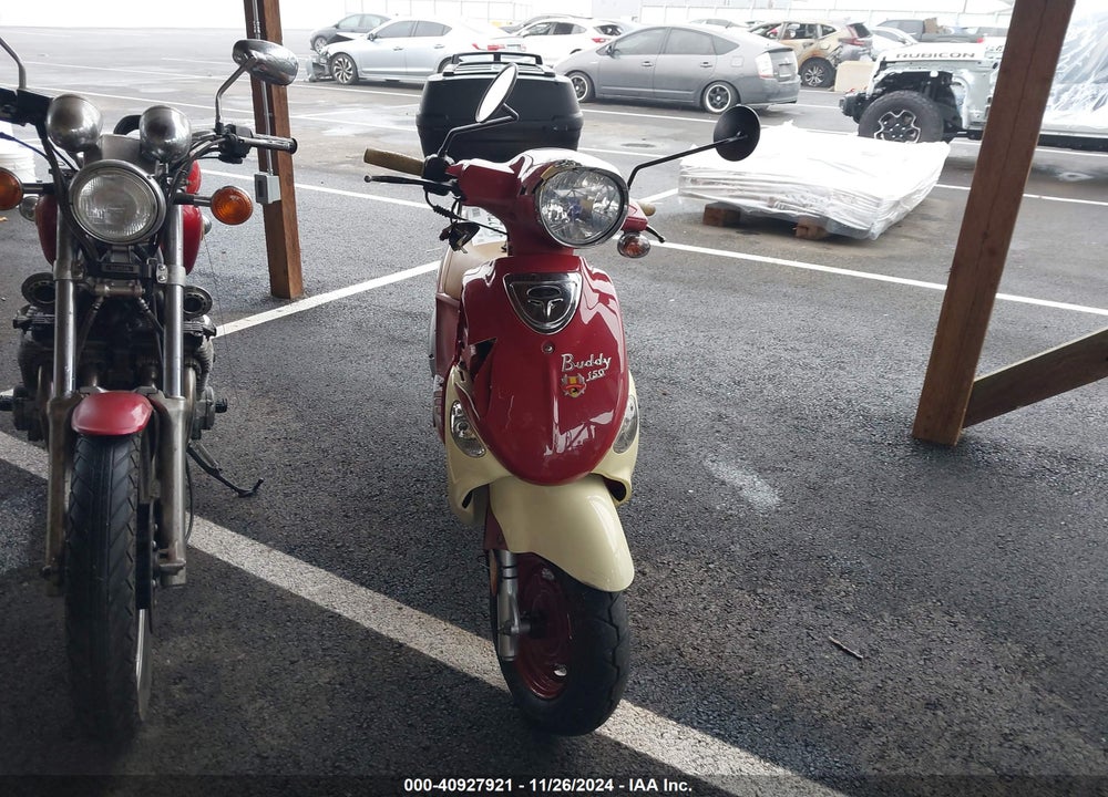 2009 GENUINE SCOOTER CO. BUDDY 150/ST TROPEZ VIN: RFVPAC60291004035