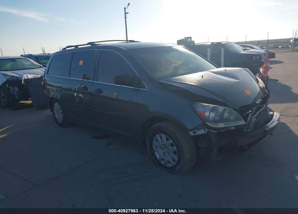 2007 HONDA ODYSSEY LX VIN: 5FNRL38247B019376