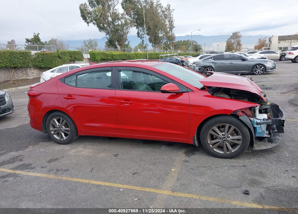 2018 HYUNDAI ELANTRA VIN: 5NPD84LF8JH226292