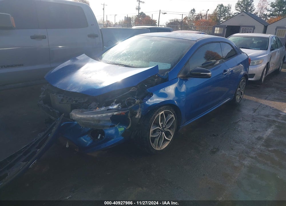 2015 KIA FORTE KOUP SX VIN: KNAFZ6A34F5335198