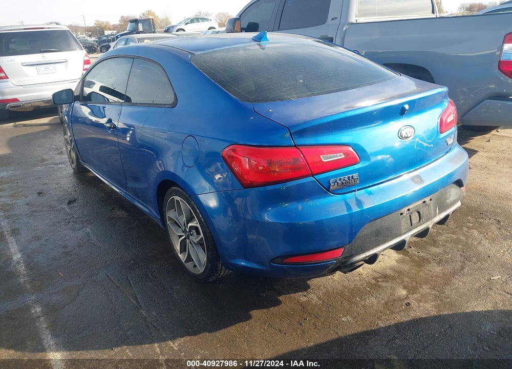 2015 KIA FORTE KOUP SX VIN: KNAFZ6A34F5335198
