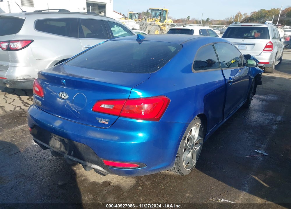 2015 KIA FORTE KOUP SX VIN: KNAFZ6A34F5335198