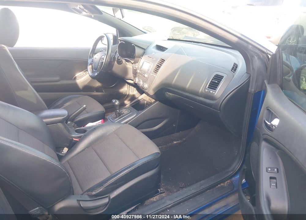 2015 KIA FORTE KOUP SX VIN: KNAFZ6A34F5335198