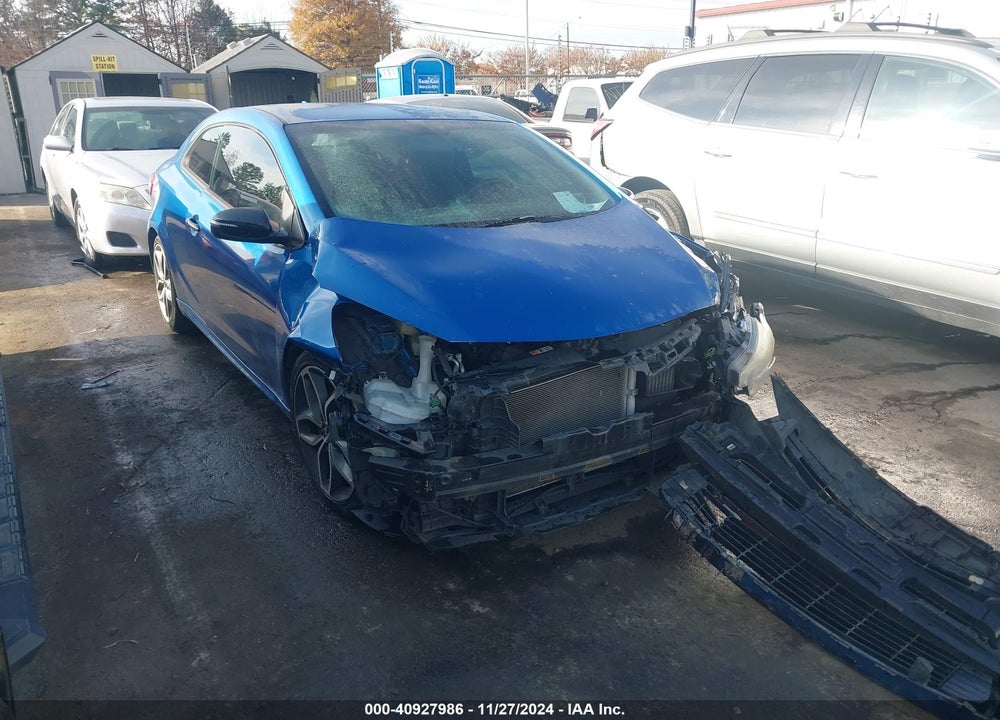 2015 KIA FORTE KOUP SX VIN: KNAFZ6A34F5335198