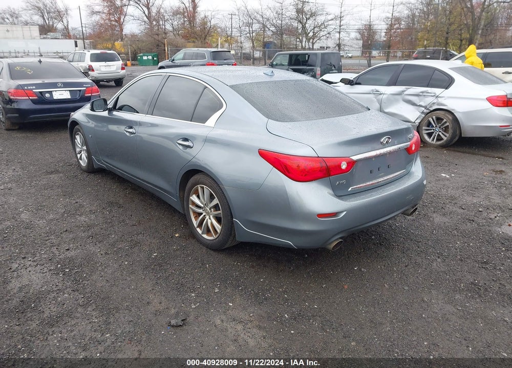 2014 INFINITI Q50 PREMIUM VIN: JN1BV7AR0EM702242