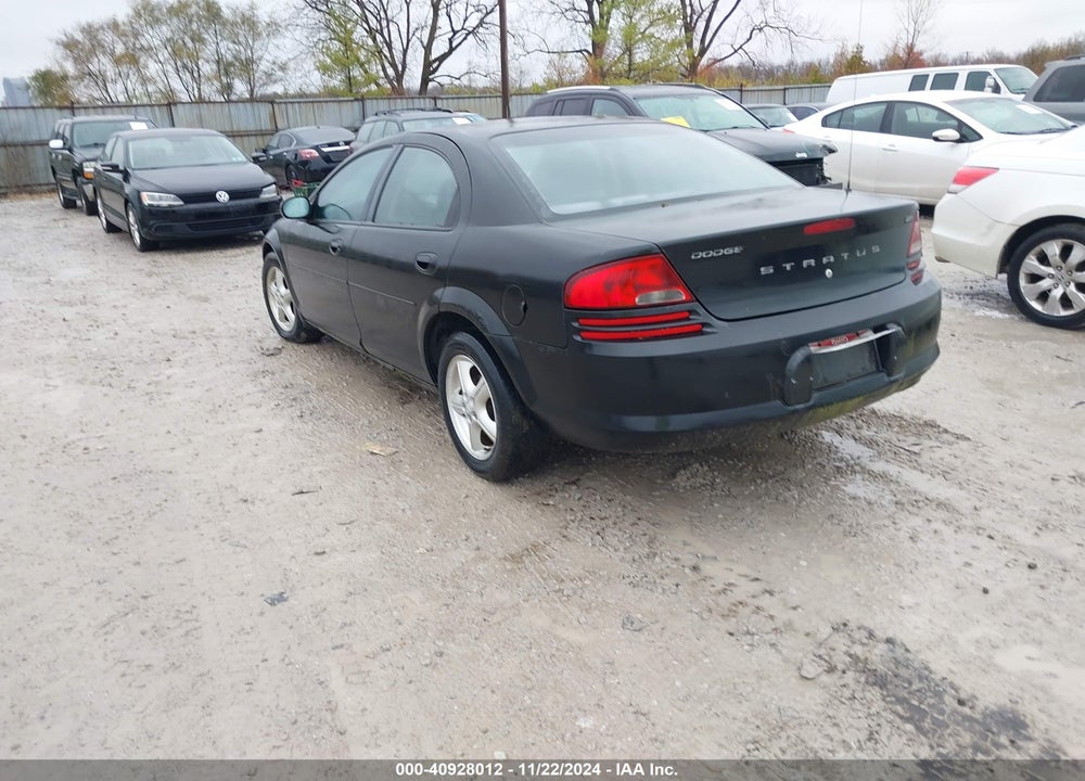 2006 DODGE STRATUS SXT VIN: 1B3EL46X76N118911
