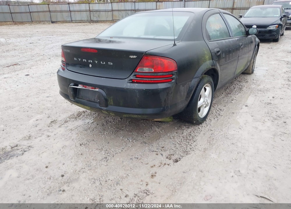 2006 DODGE STRATUS SXT VIN: 1B3EL46X76N118911
