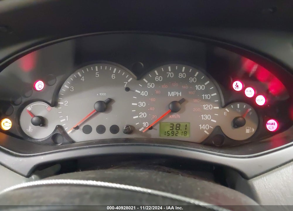 2003 FORD FOCUS ZTS VIN: 1FAHP38303W306878