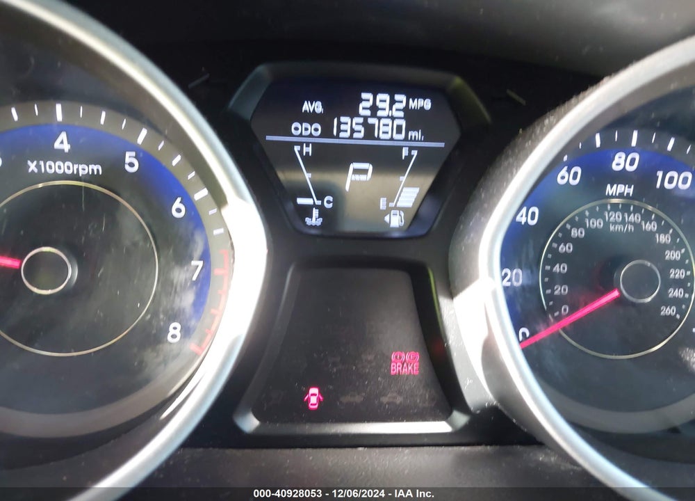 2013 HYUNDAI ELANTRA GS VIN: KMHDH6AE9DU010978