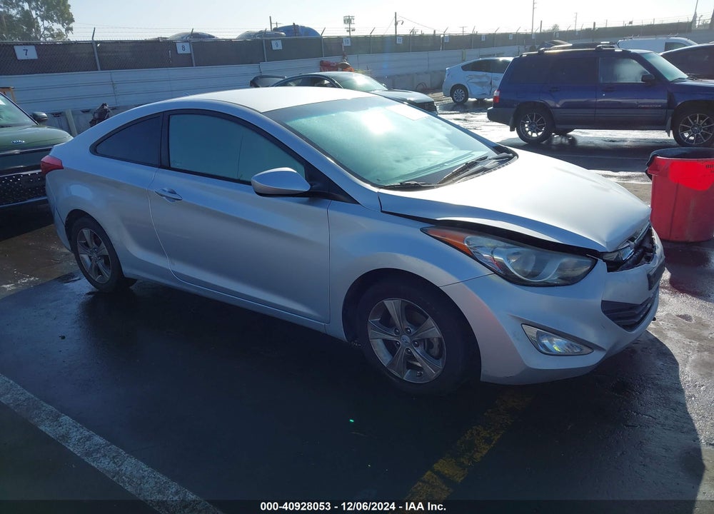 2013 HYUNDAI ELANTRA GS VIN: KMHDH6AE9DU010978