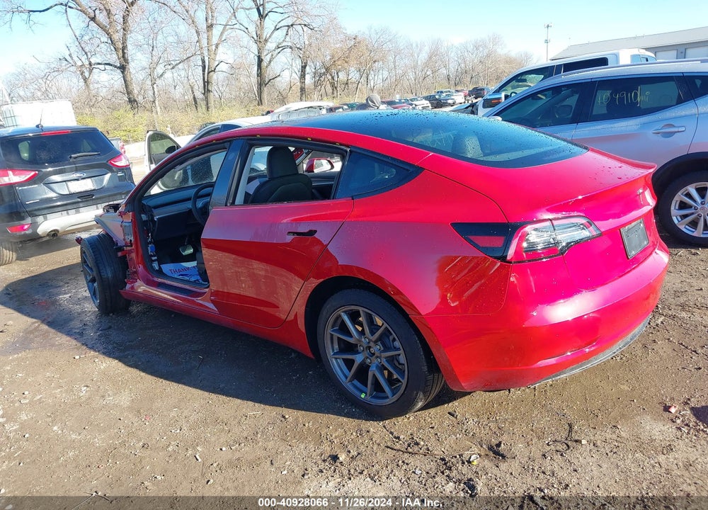 2023 TESLA MODEL 3 REAR-WHEEL DRIVE VIN: 5YJ3E1EA9PF489533