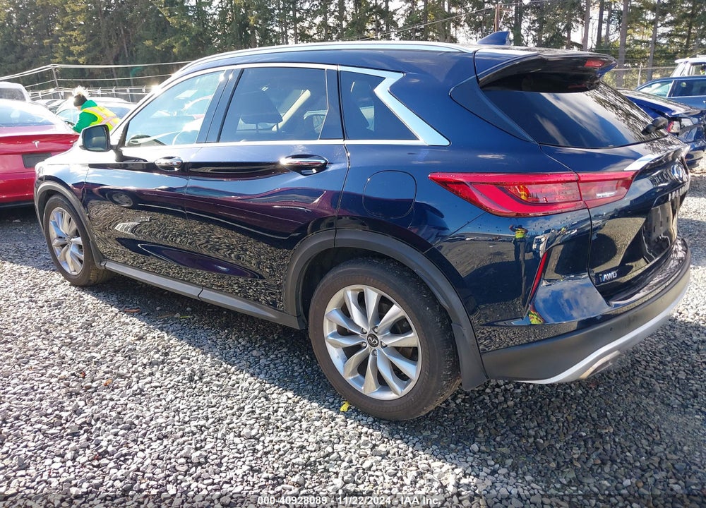 2021 INFINITI QX50 LUXE AWD VIN: 3PCAJ5BB6MF105095