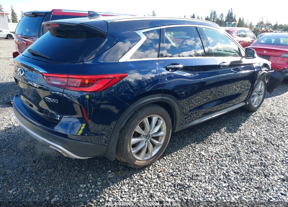 2021 INFINITI QX50 LUXE AWD VIN: 3PCAJ5BB6MF105095